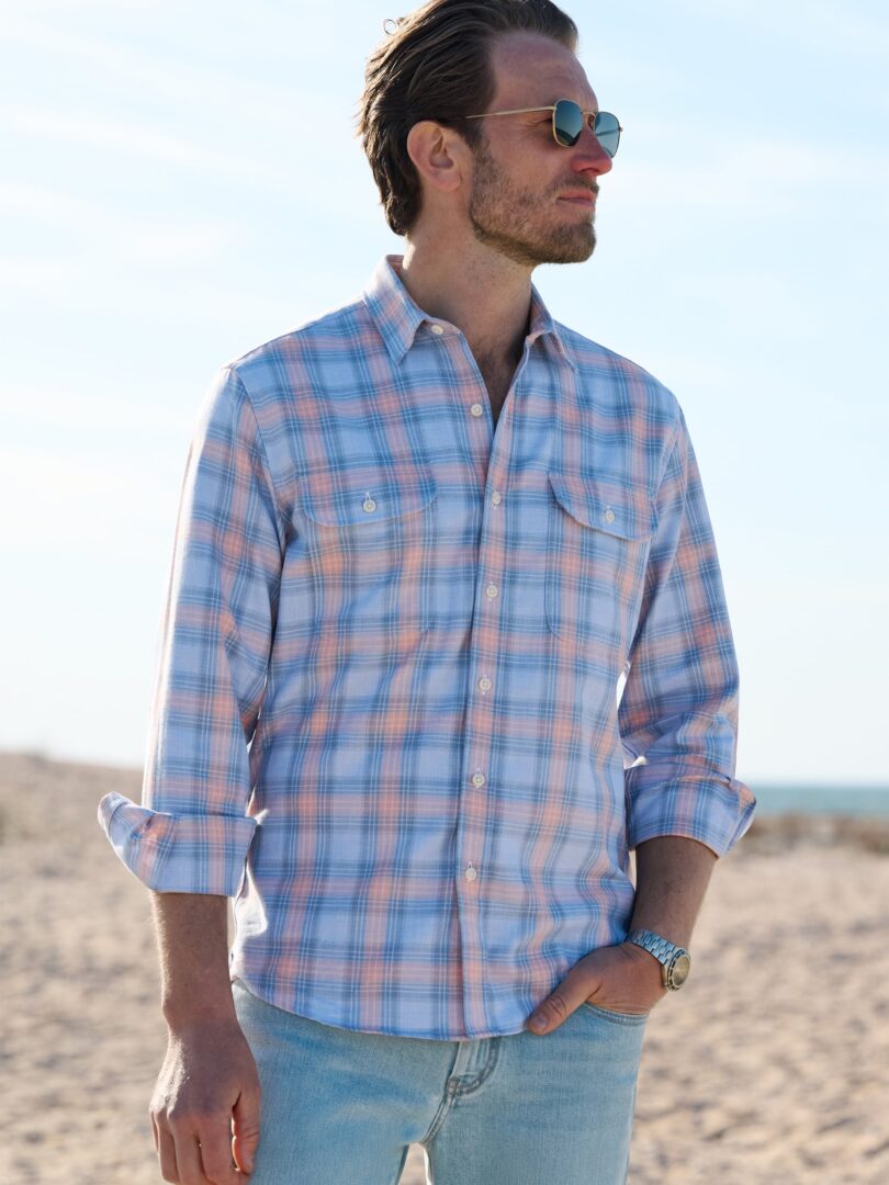 Slate and Rose California Plaid Thumb Detail