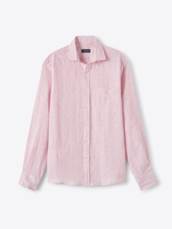 Thumb Photo of Baird McNutt Red Chambray Irish Linen