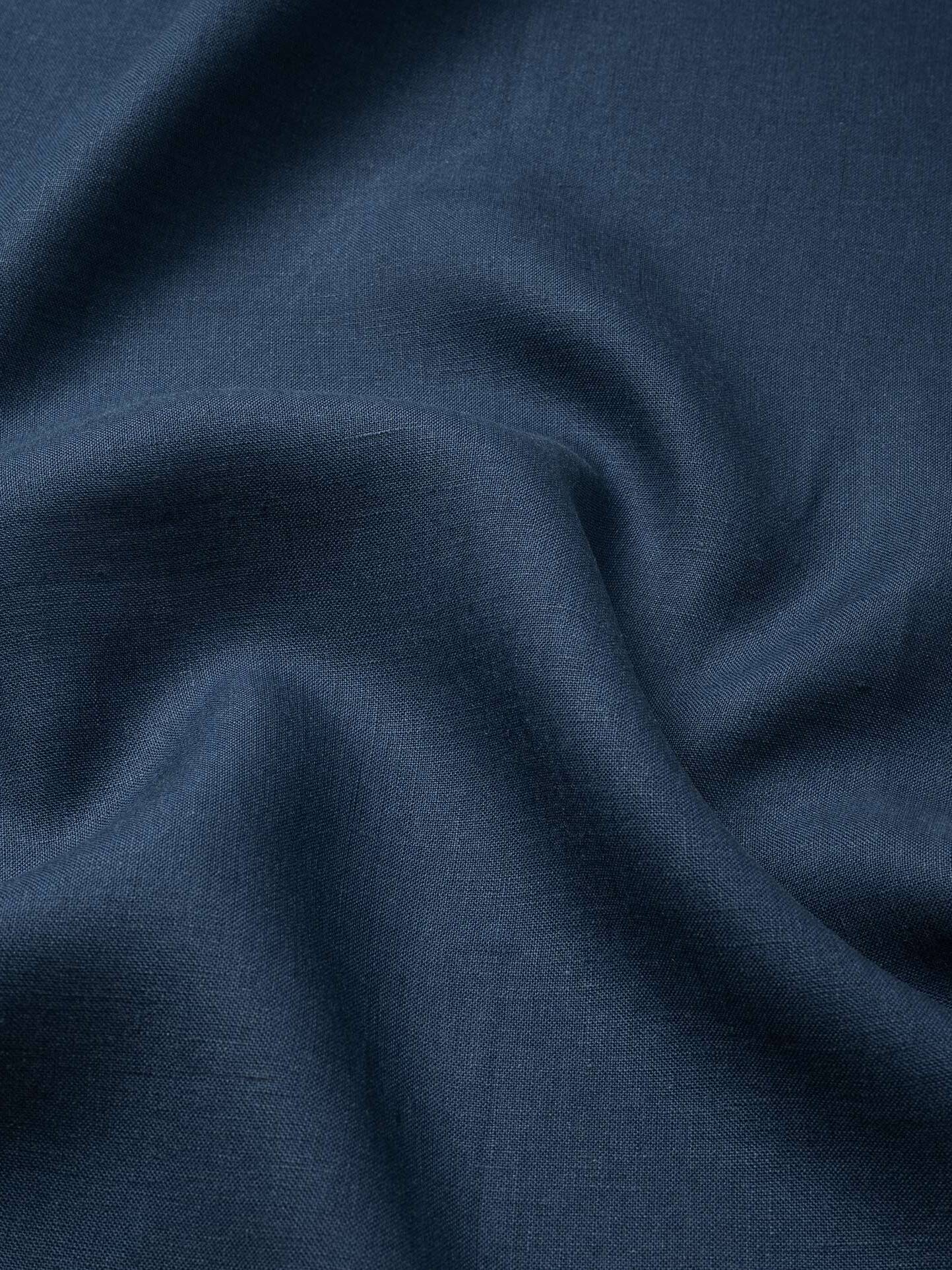 Washed Navy Linen Shirts by Proper Cloth