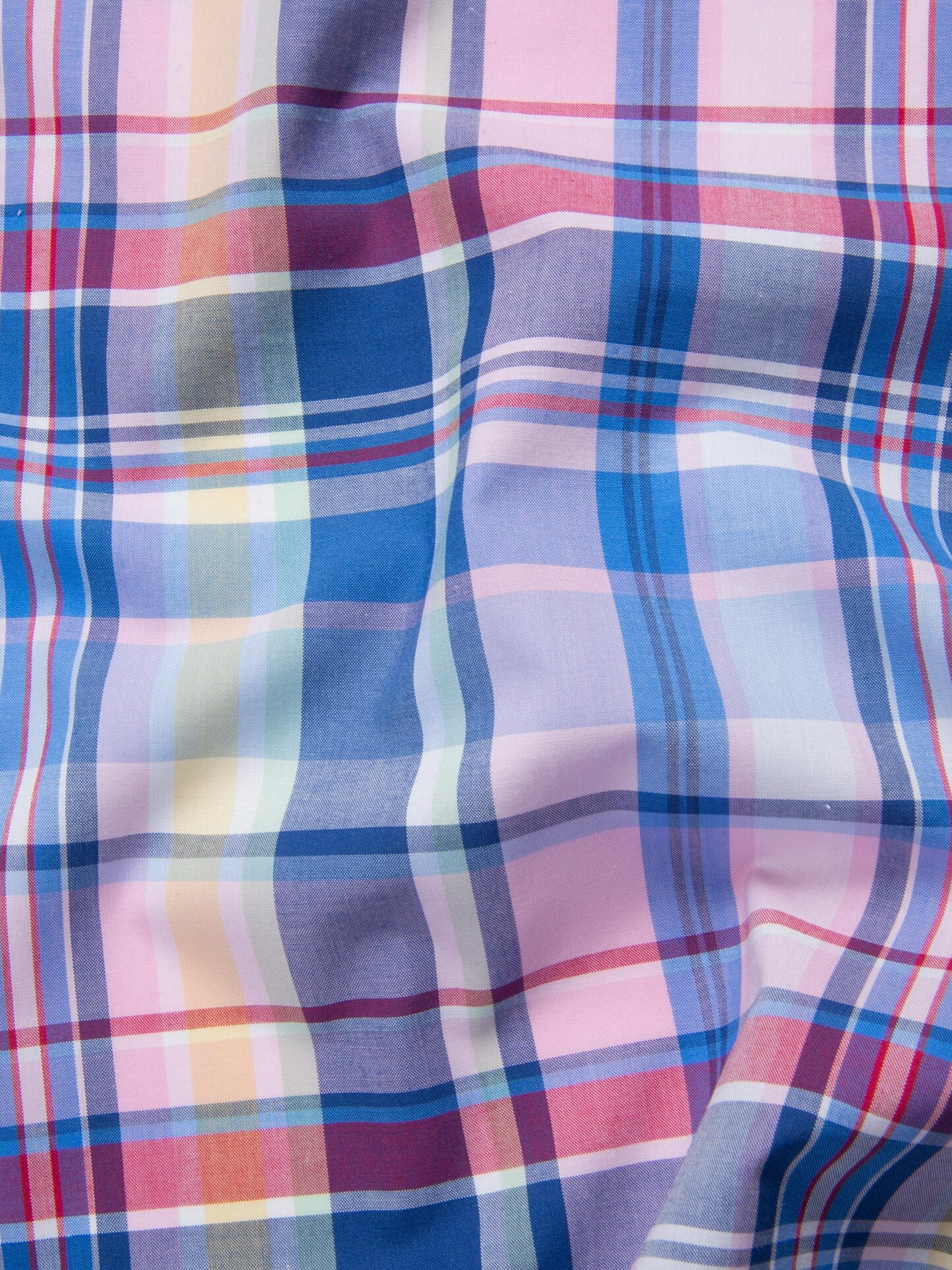 Pink Blue Red Madras Shirts by Proper Cloth