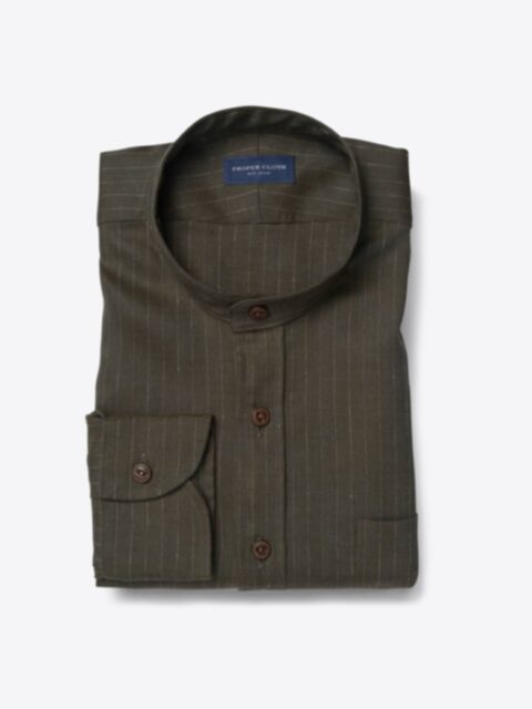 Shop Leomaster Fatigue Pinstripe Linen