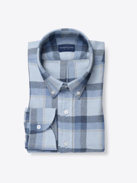 Shop Canclini Frost Shadow Plaid Beacon Flannel