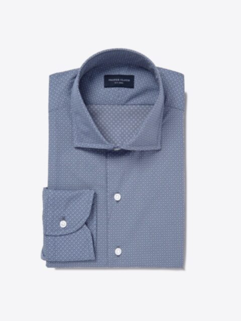 Shop Albini Grey Foulard Print