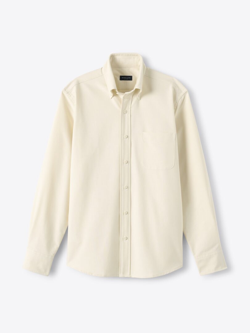 American Pima Vintage Ecru Oxford Product Image