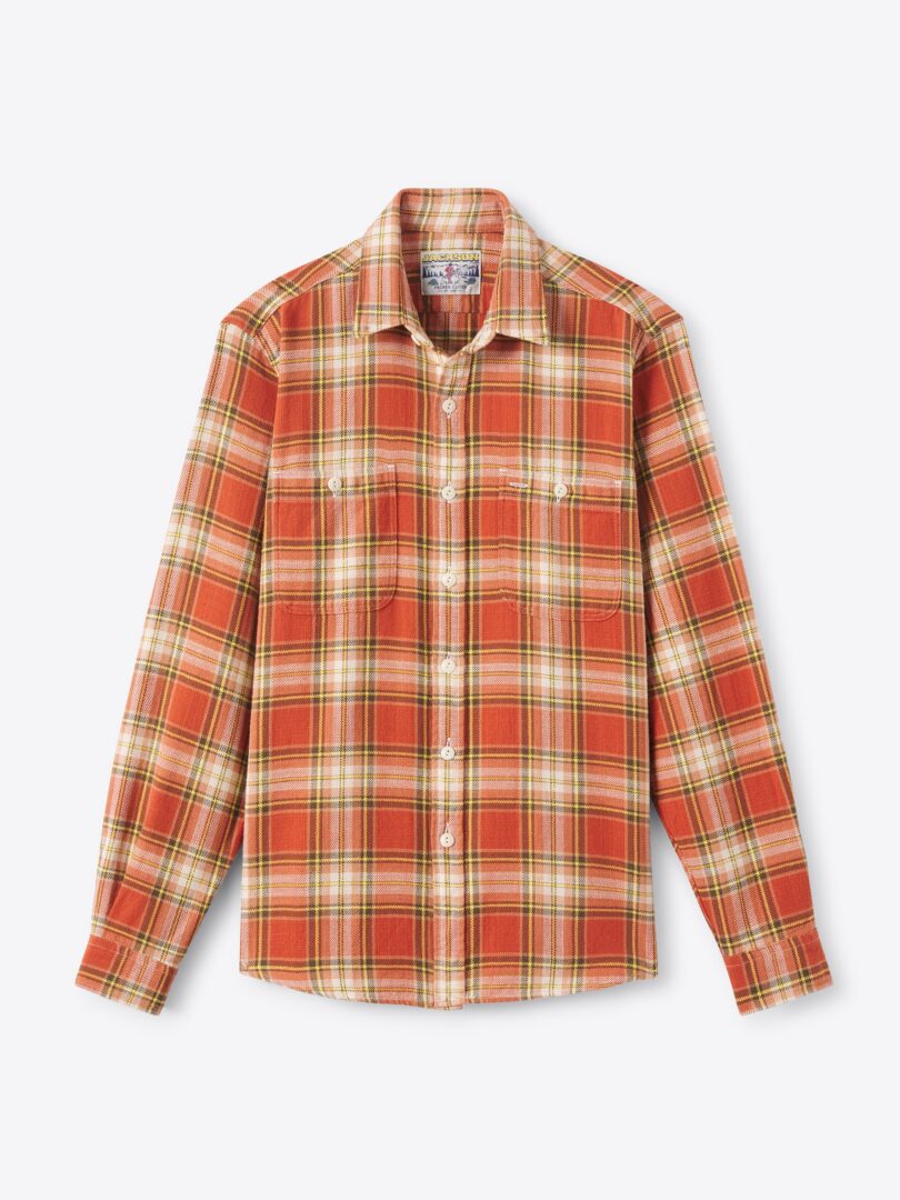 Men’s Jackson Rust and Cream Country Plaid Thumb