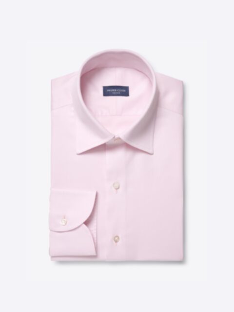 Shop Non-Iron Light Pink Fine Twill