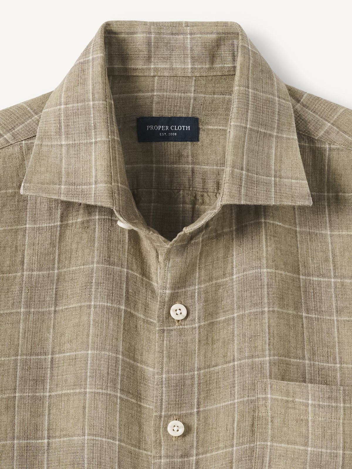 sage green dress shirt Sage Linen Shirt