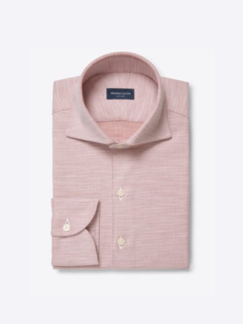 Shop Amalfi Burnt Red Stretch Pique
