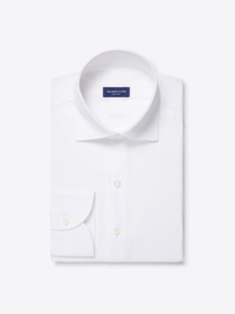 Shop Thomas Mason Cream Cotton and Silk Blend