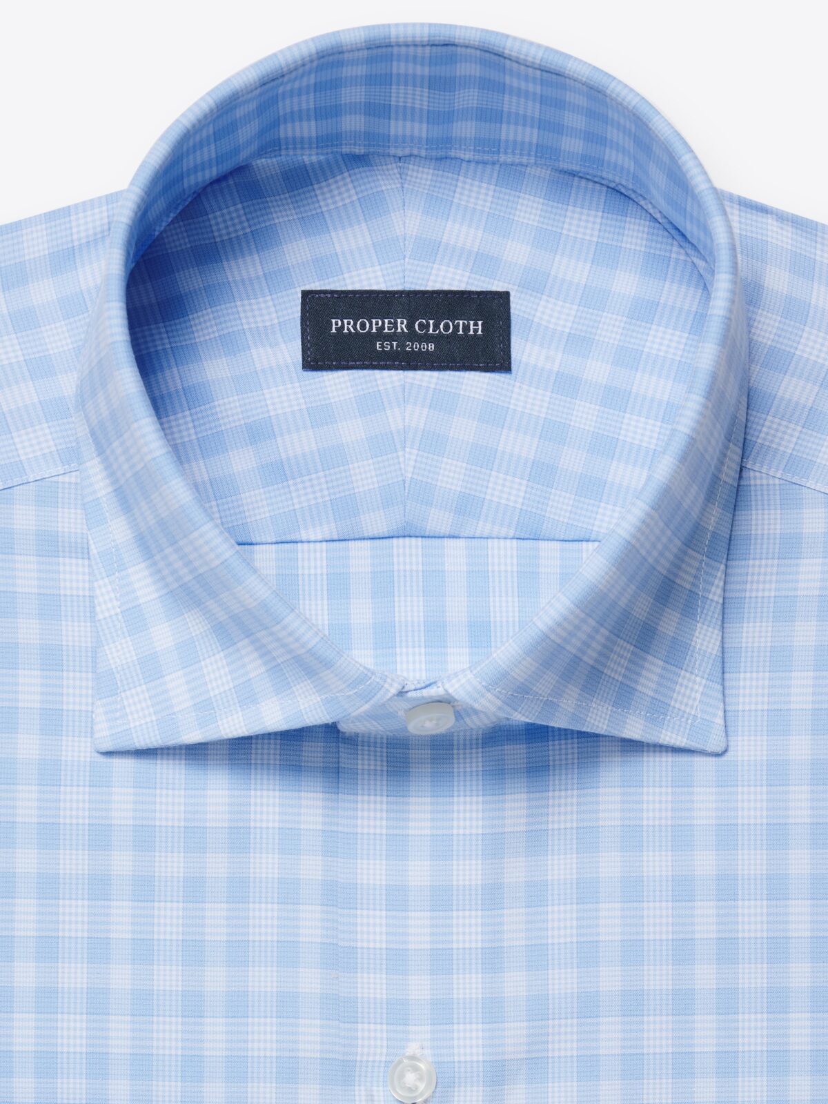 The Thomas Mason Wrinkle-Resistant Dress Shirt in Light Blue