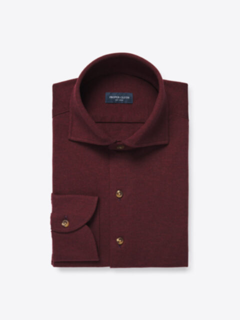 Thomas Mason Red Stripe Premium Oxford Cloth Shirt by Proper