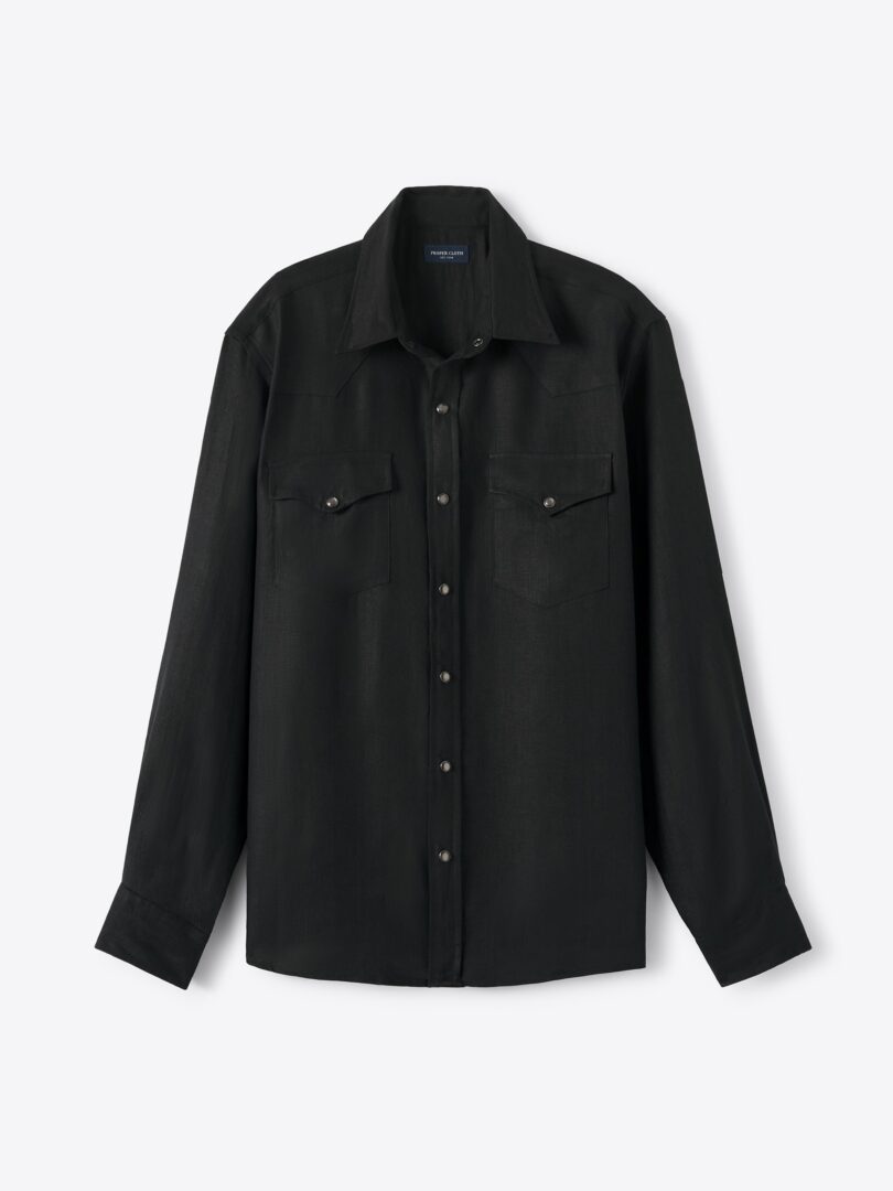 The Irish Linen Western Shirt Product