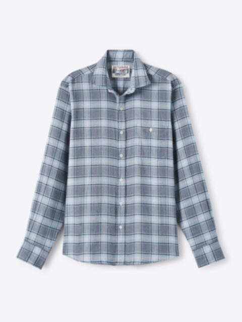 Shop Satoyama Slate Sky and Rose Plaid