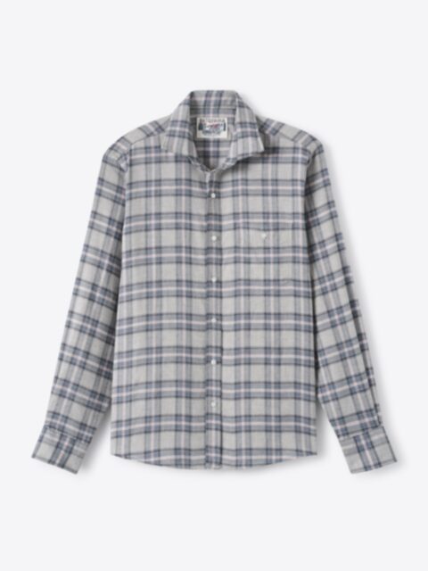 Shop Satoyama Grey Slate and Rose Plaid