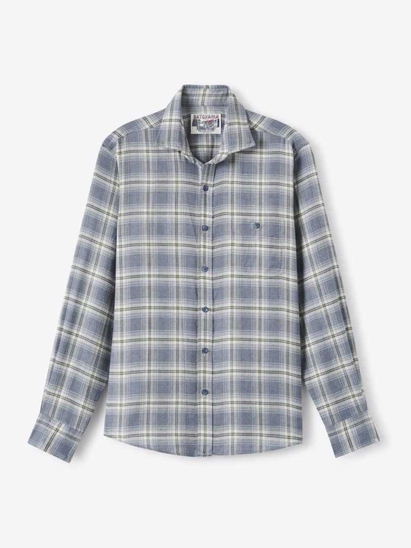 Satoyama Grey and Sage Plaid