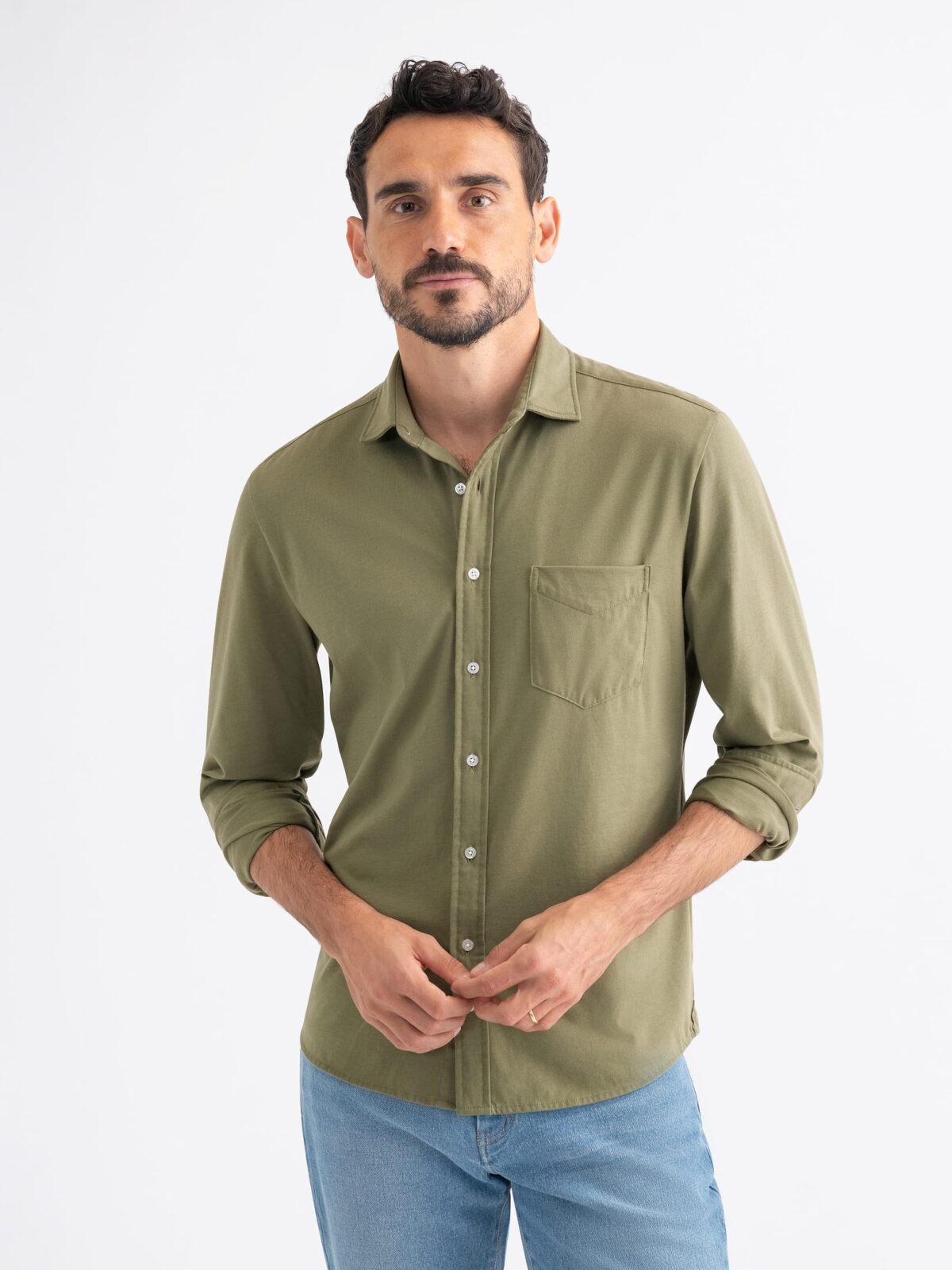 green emerald velvet dress Moss Green Warm Cotton Corduroy Relaxed Fit Shirt 72