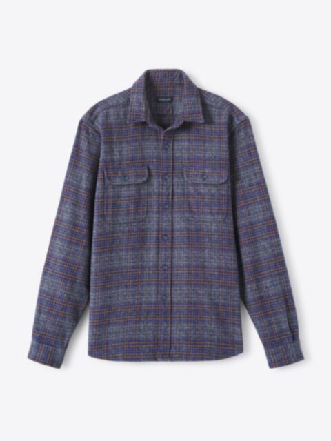 Suggested Item: Japanese Mauve and Gold Ombre Low Twist Plaid