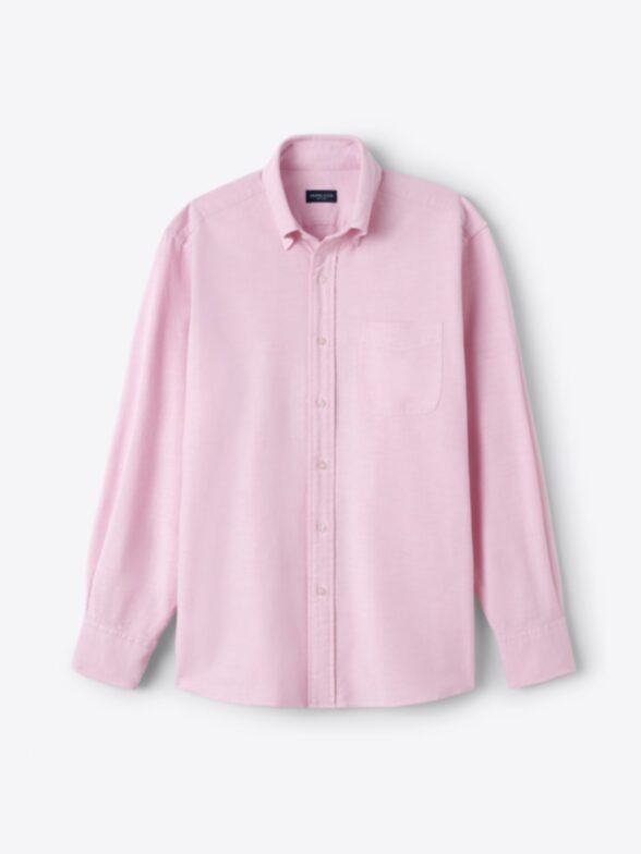 Washed Pink Lightweight Oxford Product Image
