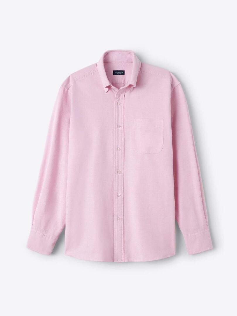Washed Pink Lightweight Oxford Product Image