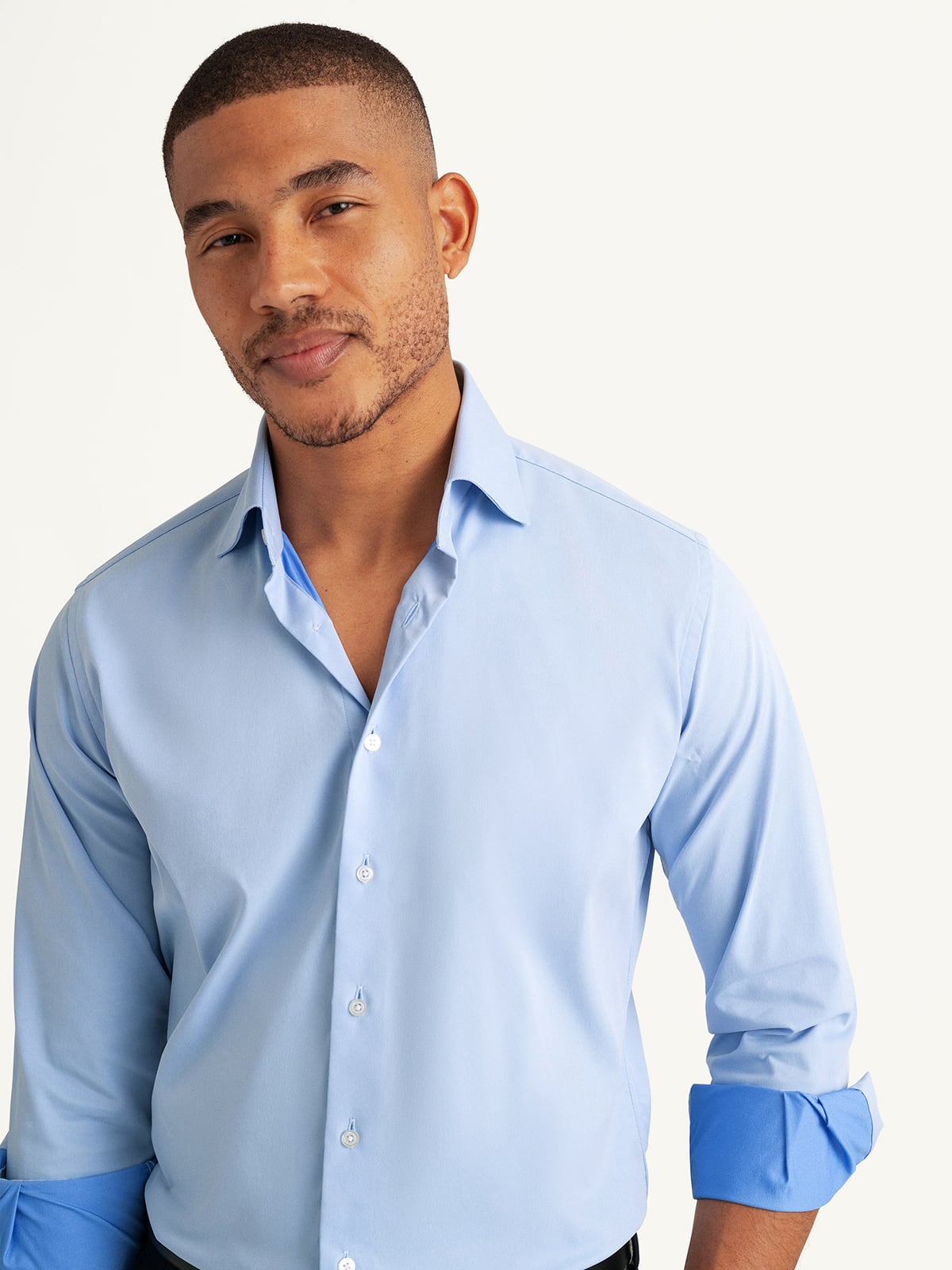 The Performance Dress Shirt in Blue