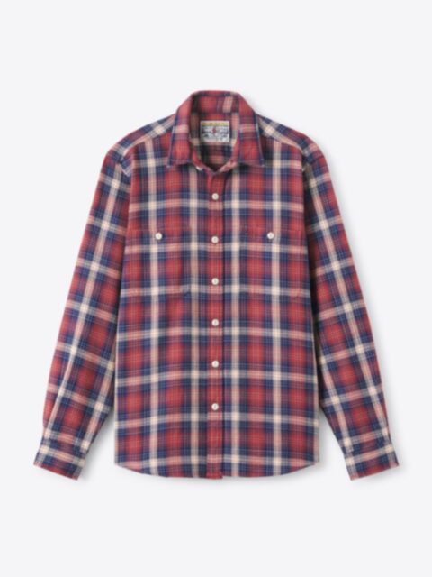 Suggested Item: Jackson Navy and Red Ombre Country Plaid