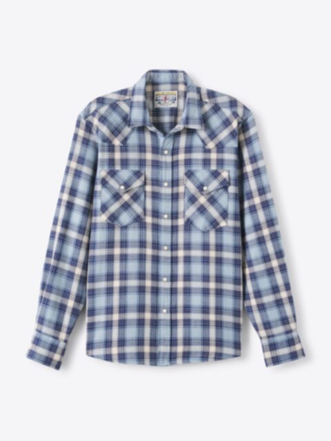 Suggested Item: Jackson Blue Ombre Country Plaid Western Shirt