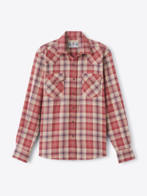 Suggested Item: Jackson Red Navy and Beige Country Plaid Western Shirt