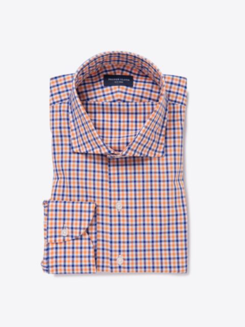 Shop Orange and Blue Gingham