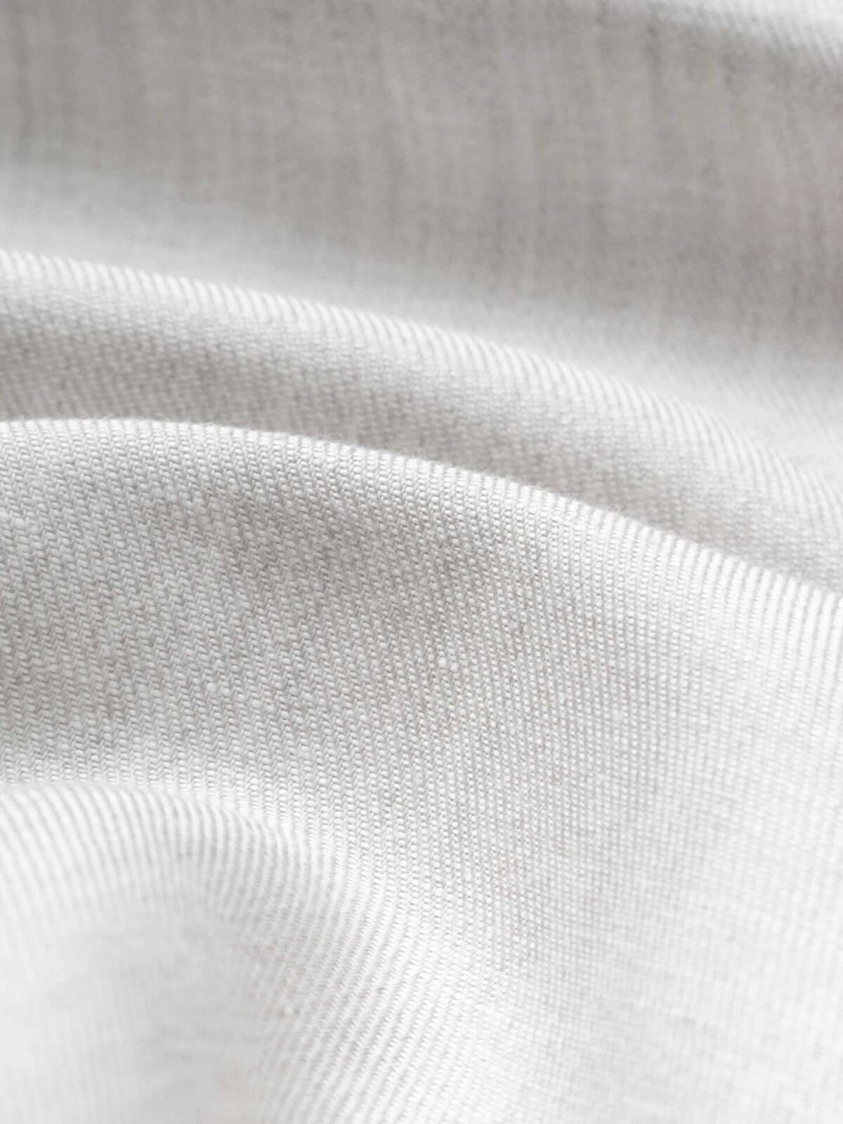 Portuguese Light Grey Hemp Merino Blend Shirts by Proper Cloth
