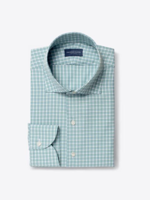 Shop Prato Sage and Blue Check
