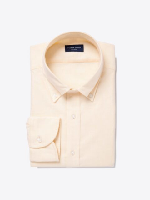 Shop Canclini Yellow Heavy Oxford Cloth