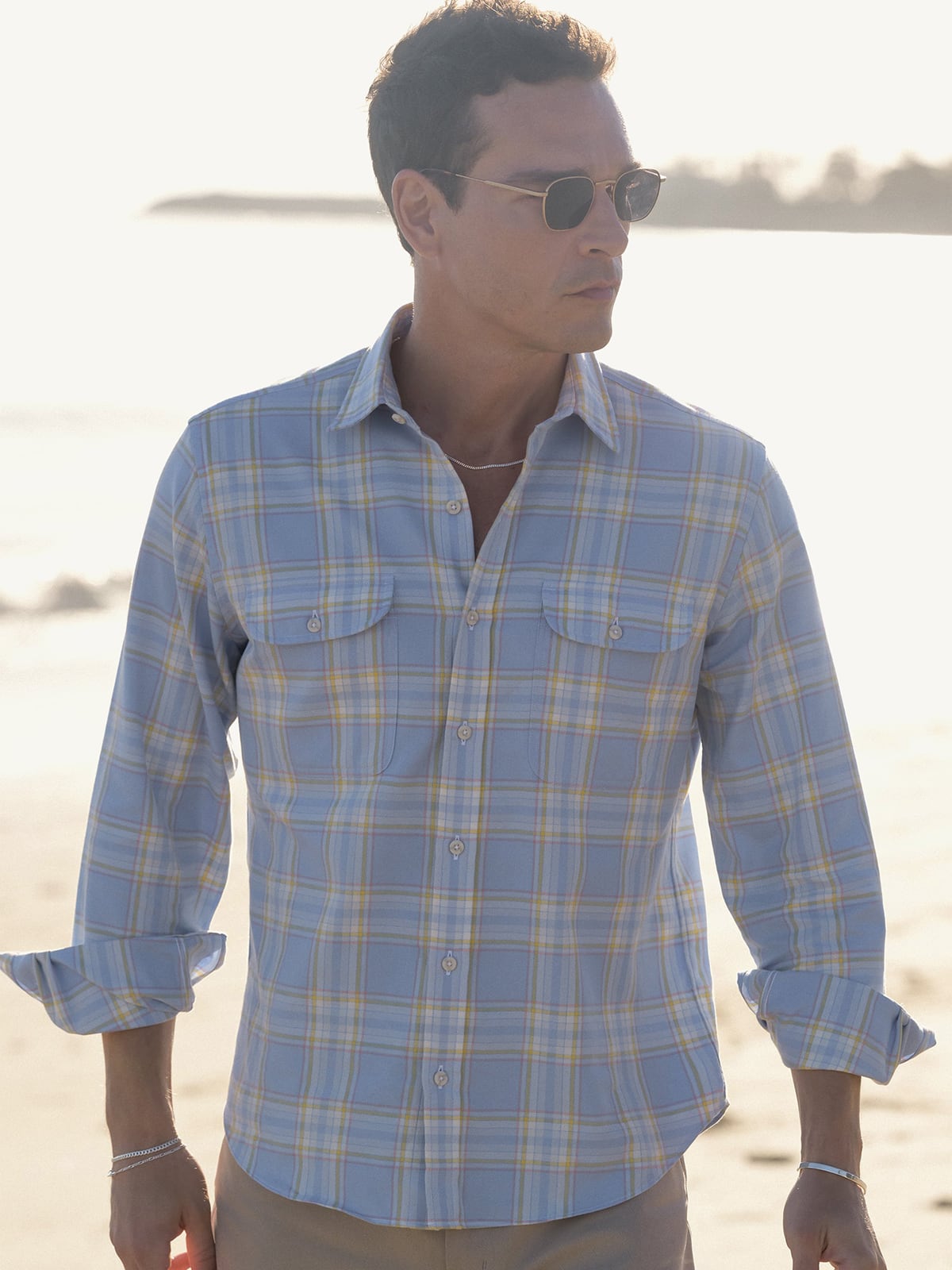 blue plaid dress shirt Roper Womens Long Sleeve Snap Turquoise Navy Unlined Flannel Western Shirt, Women's, Size: Medium The Alexander is the trimmest of all our fits Albiate Washed Sky Blue Recycled
