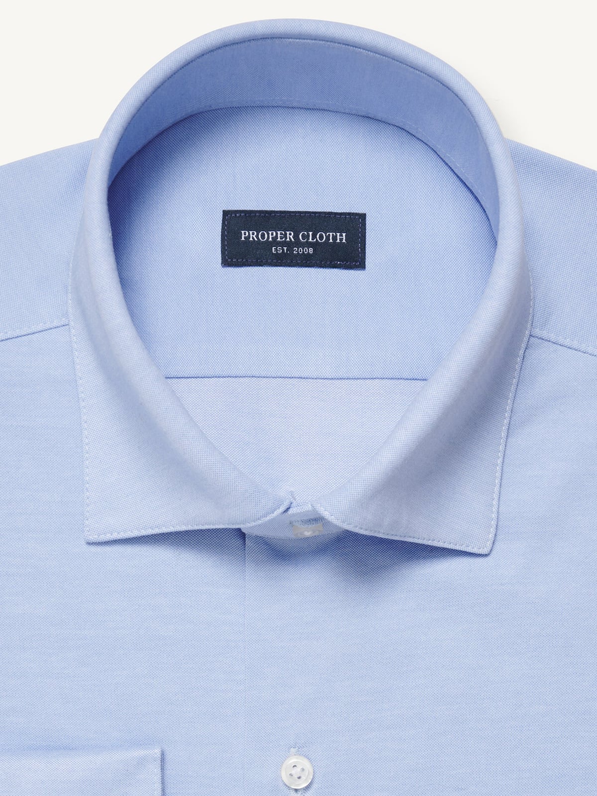 Light Blue Performance Easy Care Knit Dress Shirt Shirt