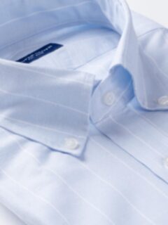Thomas Pink Douall Stripe Shirt, Blue/White, 18