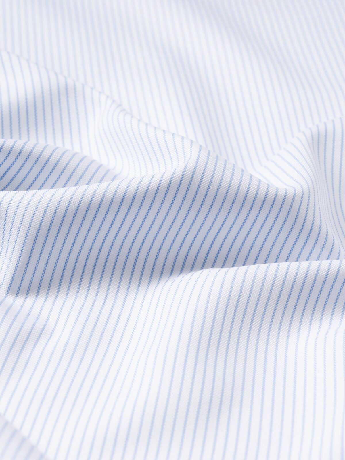 Thomas Mason Wrinkle-Resistant Light Blue Stripe Dobby Shirts by Proper ...