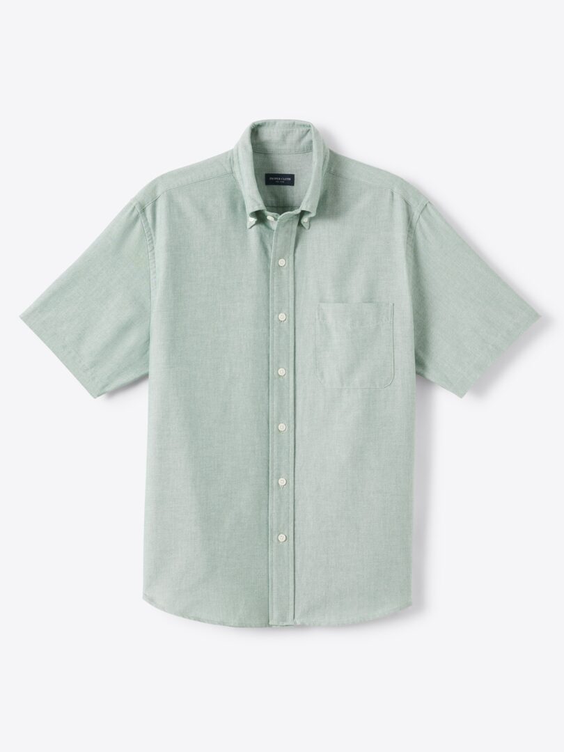 Washed Moss Lightweight Oxford Product Image