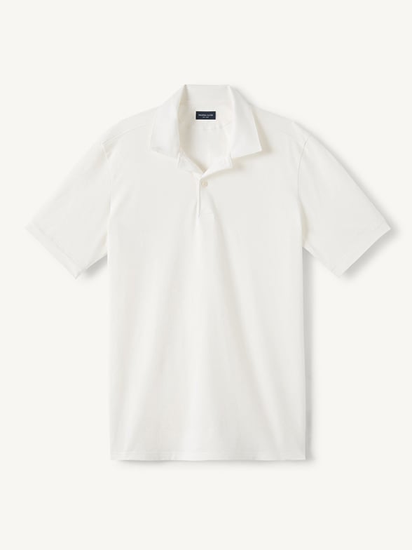 Thumb Photo of Monterey Natural White Cotton and Linen Blend Knit Pique