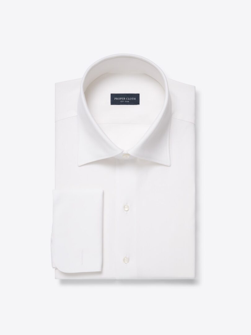 The Plain Front Tuxedo Shirt Product