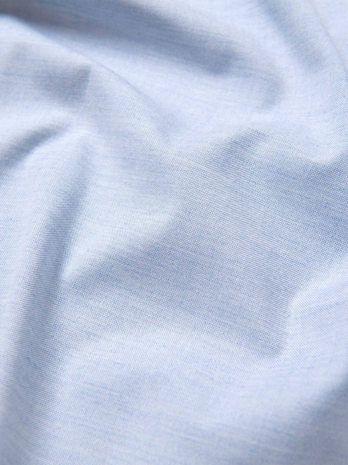 Carrara Light Blue Melange Chambray Shirts by Proper Cloth