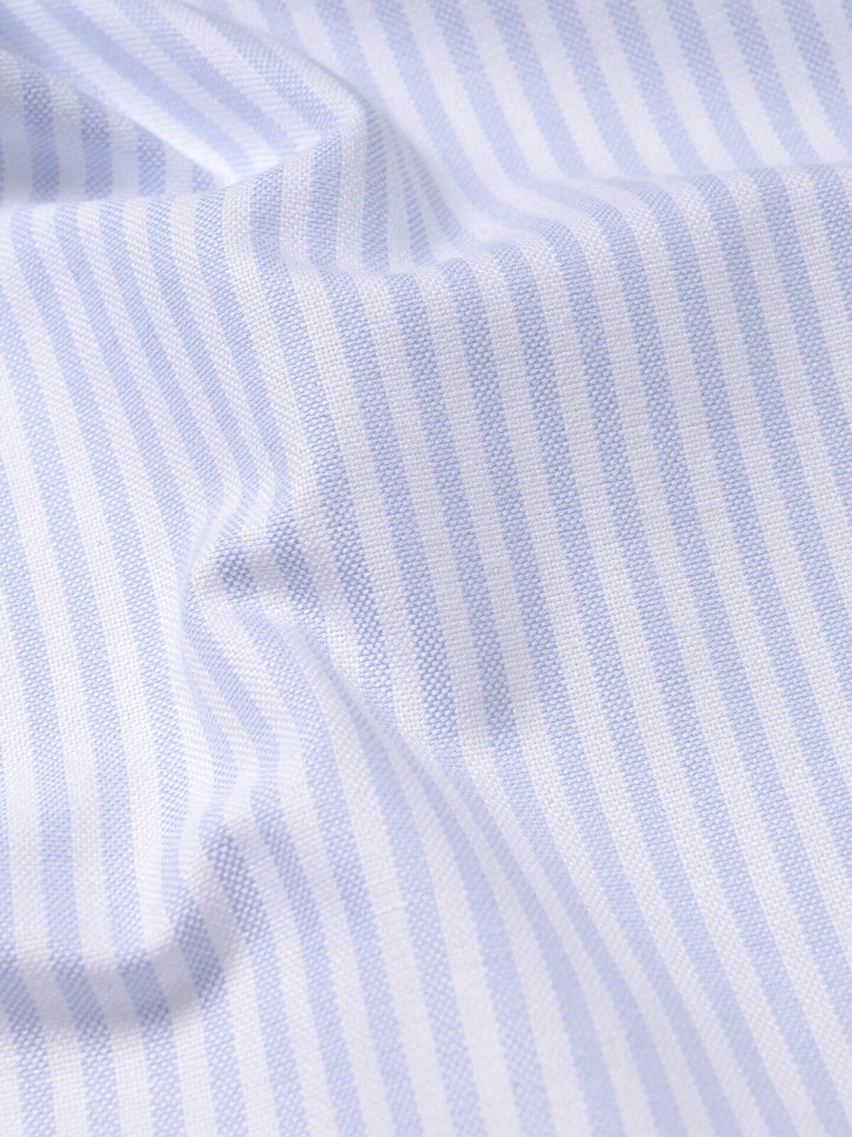 American Pima Light Blue University Stripe Oxford Cloth Shirts by ...