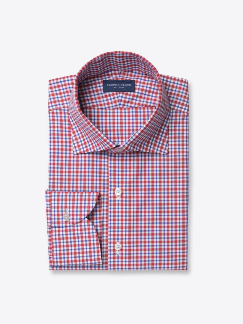 Melrose Red and Blue Multi Check 