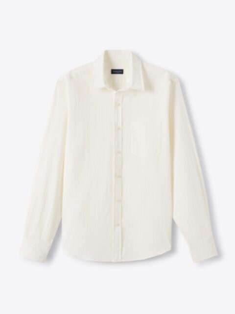 WIDE LINEN シャツ The Rustic Linen Utility Shirt in Sage