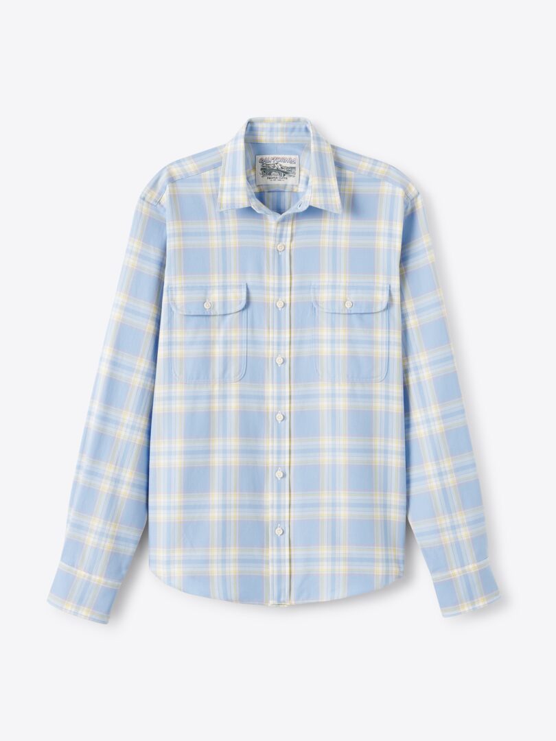 Men’s Blue Yellow and Pink California Plaid Thumb