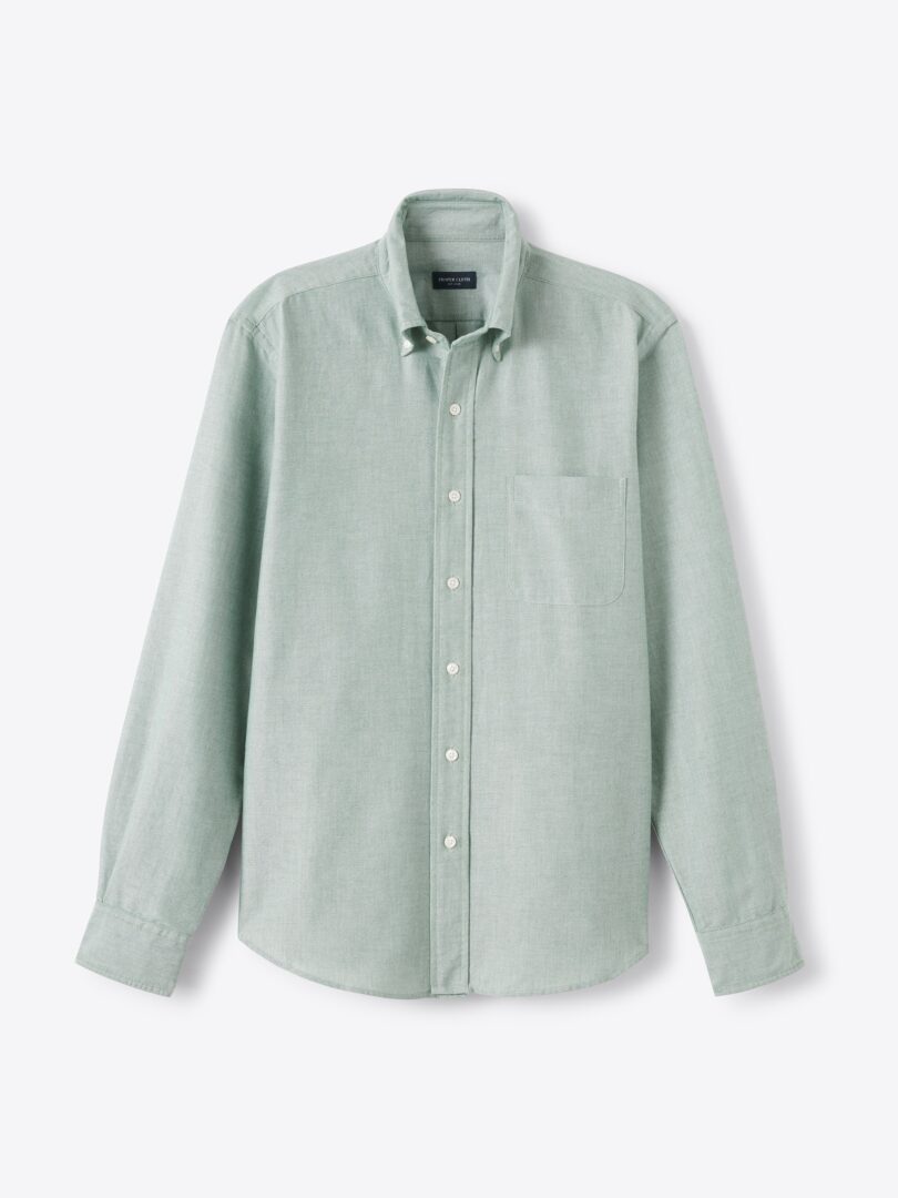 Men’s Washed Moss Lightweight Oxford Thumb