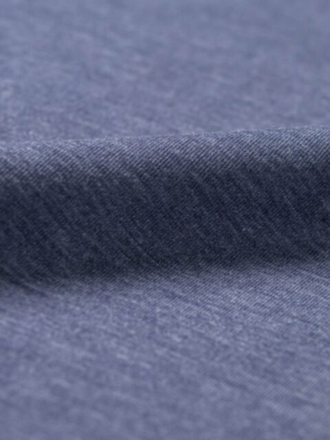 Blend Polyester Jersey Melange Knit Fabric , Luon Fabric 280GSM