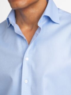 short sleeve royal blue dress shirt Men's Royal Blue Long Sleeve Dress Shirt 17.5 34/35 / Royal Blue
