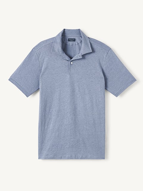 The Short Sleeve Seersucker Shirt in Slate