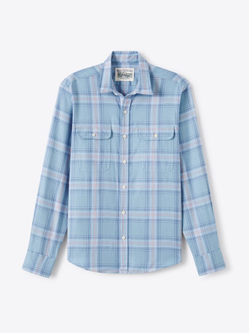 Men’s Slate Cream and Rose California Plaid Thumb