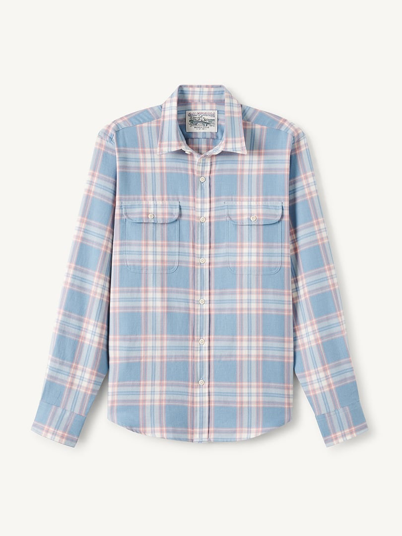 Men’s Slate Sky and Rose California Plaid Thumb