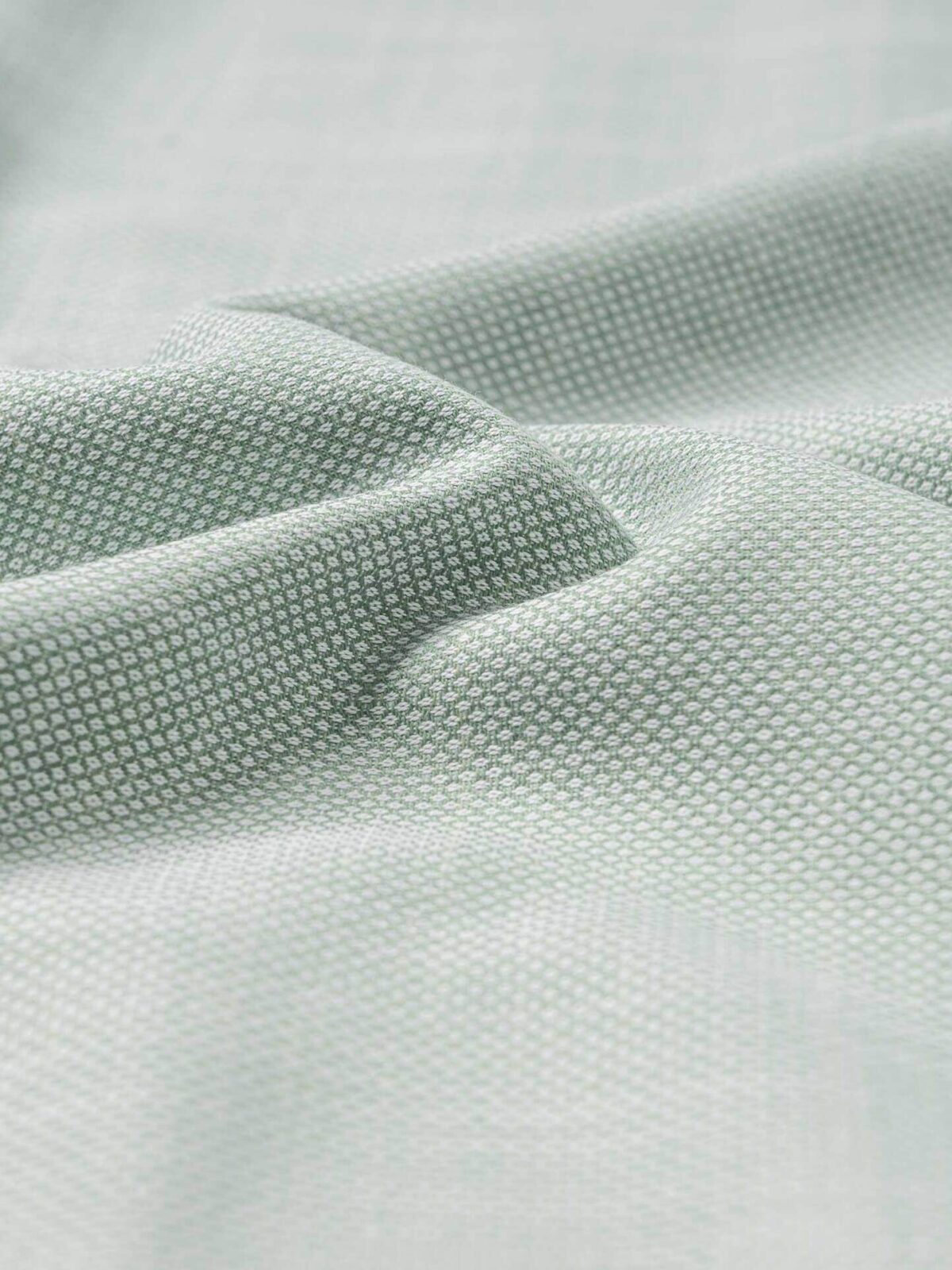 Amalfi Pale Sage Melange Pique Shirts by Proper Cloth